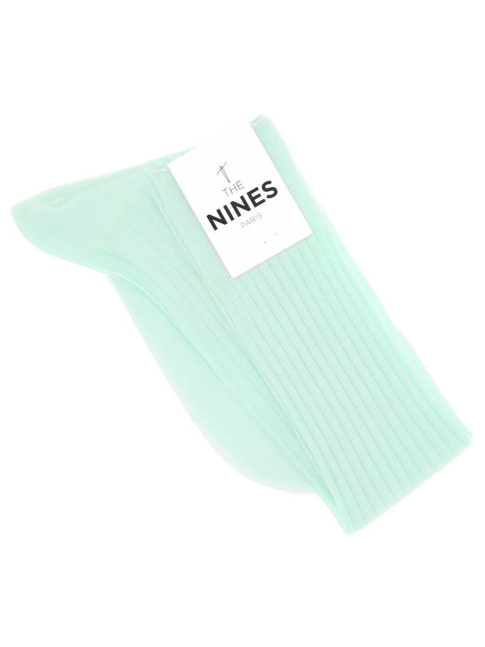 Waterblauwgroene fil d'écosse kniekousen
