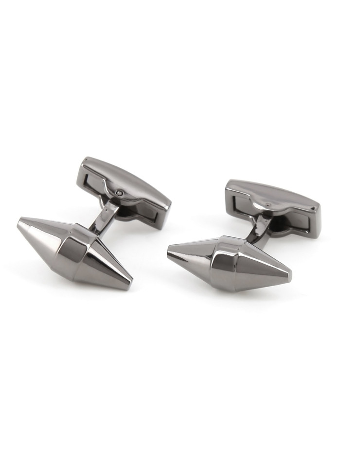 Conische gunmetal manchetknopen - Maringa