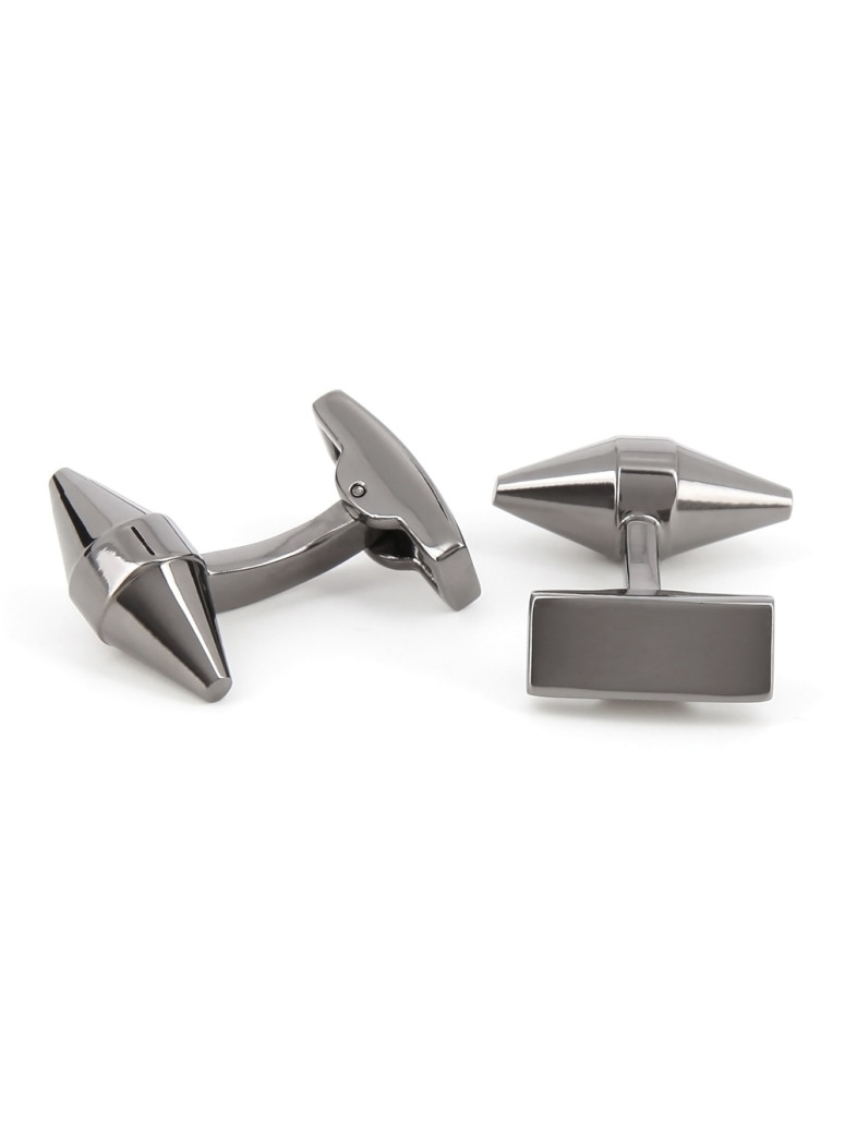 Conische gunmetal manchetknopen - Maringa