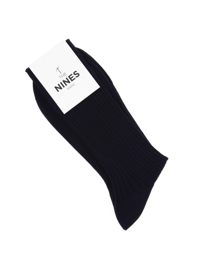 Sok Schots garen marineblauw
