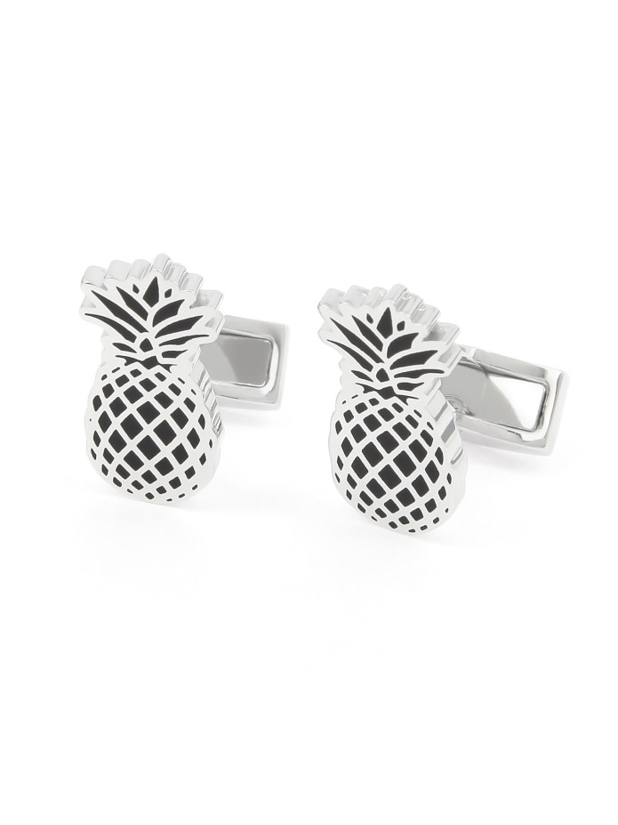 Manchetknopen ananas