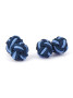 Passementerie marineblauw en hemelblauw Bombay