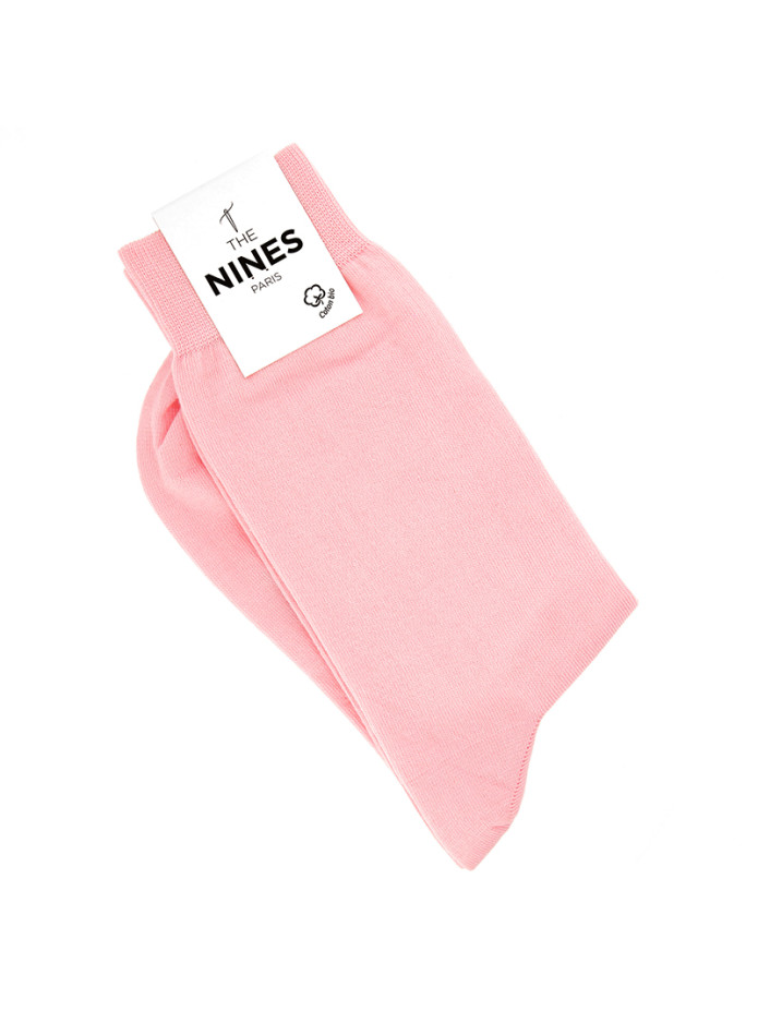 Roze biologisch katoenen sokken