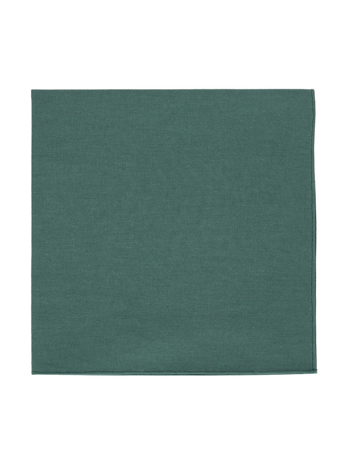 Tijmgroene katoenen pochette - Sorrente