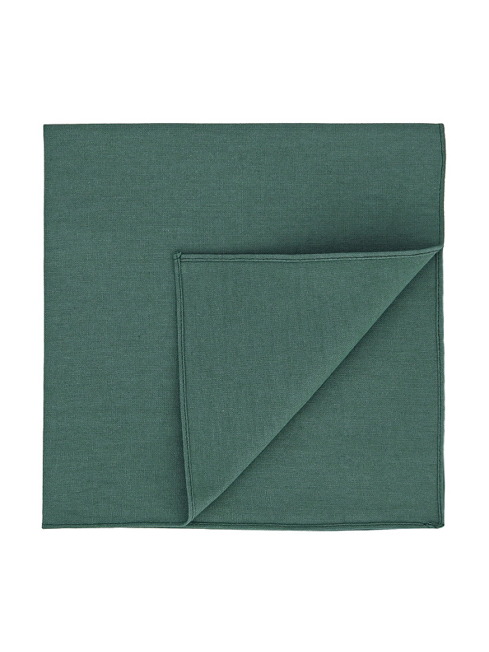 Tijmgroene katoenen pochette - Sorrente