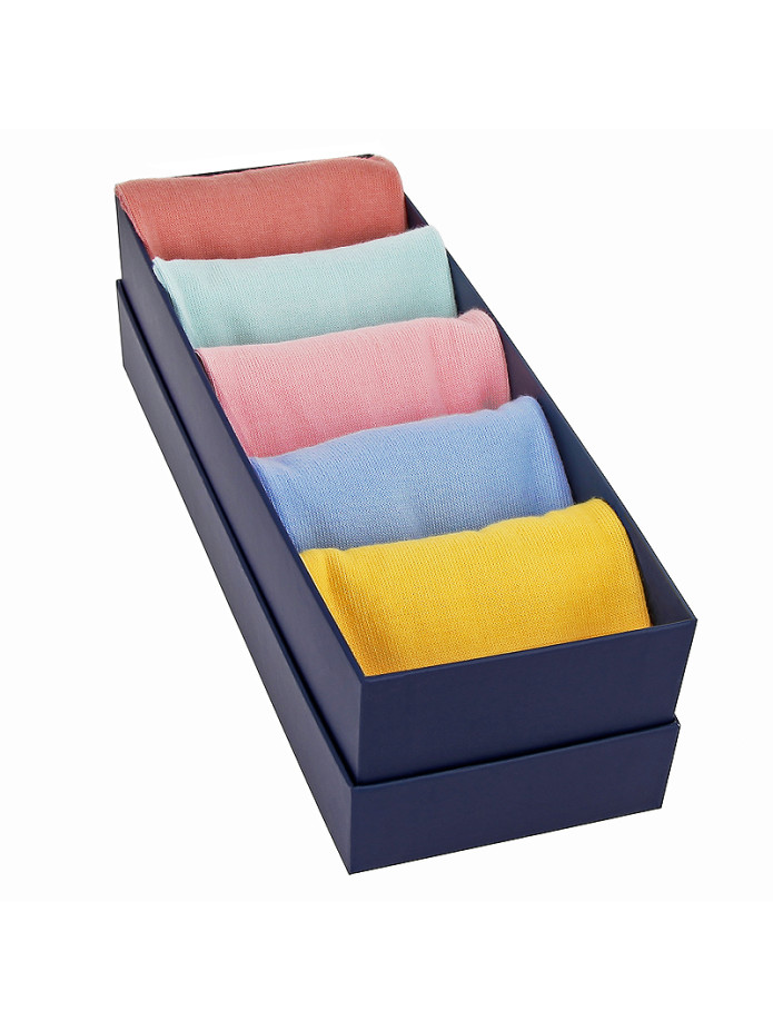 Weekset biologisch katoenen sokken - Pastelkleuren