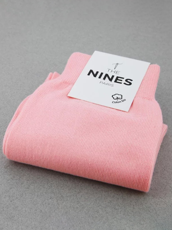 Sokken biologisch katoen roze
