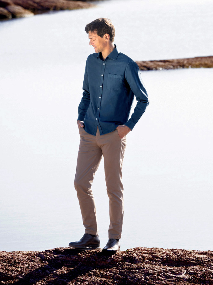 overhemd_italiaanse_kraag_oxford_bio_blauw_onweer