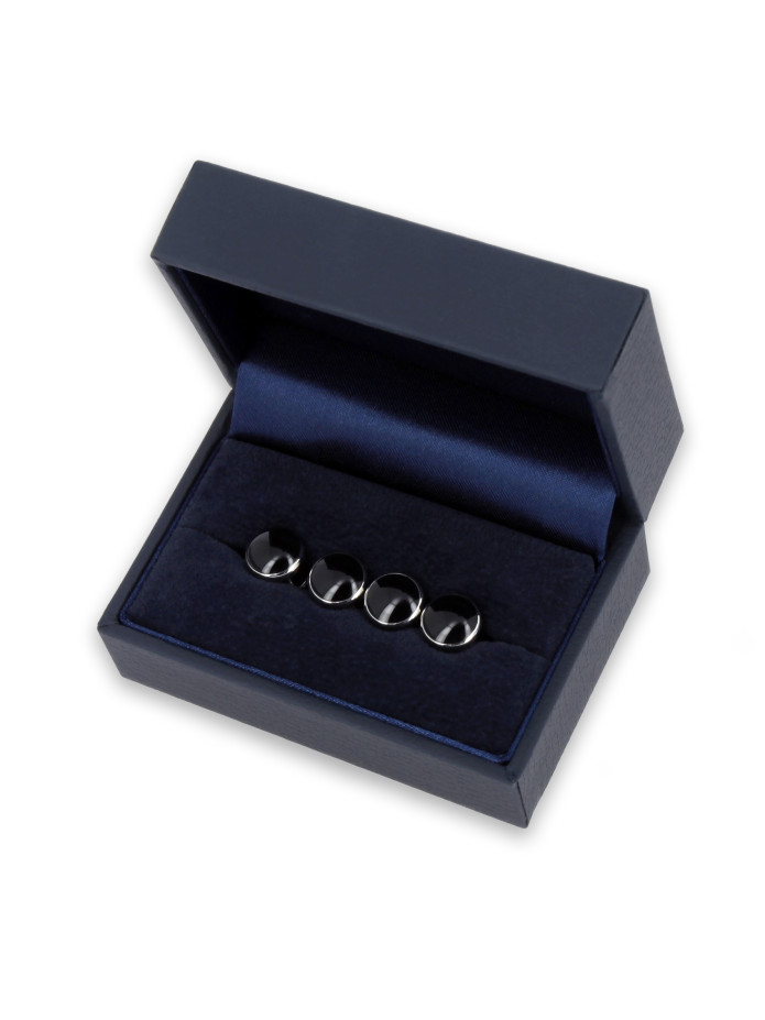 Set 4x Studs Zwart