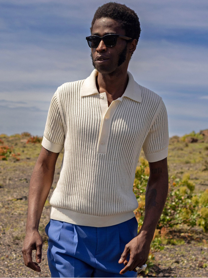 Polo Maille Sagres Ecru