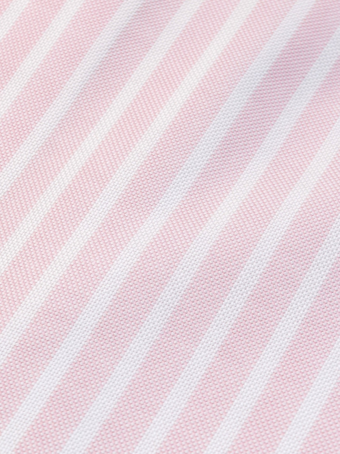 Overhemd met Franse kraag Winchester met roze strepen