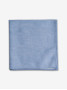 Kostuum pochet van zijde azuurblauw Bari