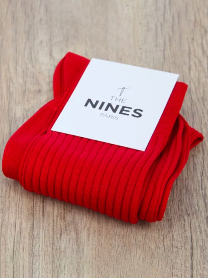 Sokken Schots garen passierood - The Nines