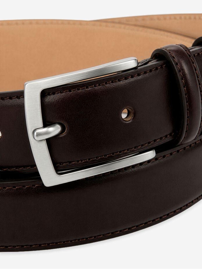 Bruine leren riem - Ugo