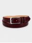 Leren riem bordeauxrood - Ugo