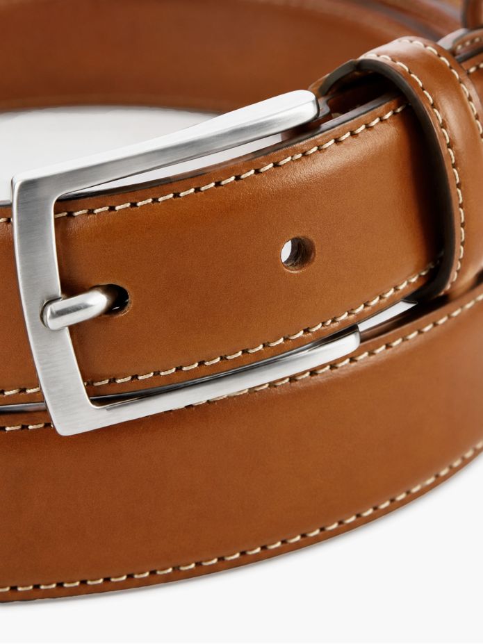 Camel leren riem Ugo