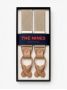 Heren bretels beige met knopen