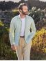 Groen flanel katoenen overshirt