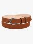 Smalle bruine riem in nubuck - Gab