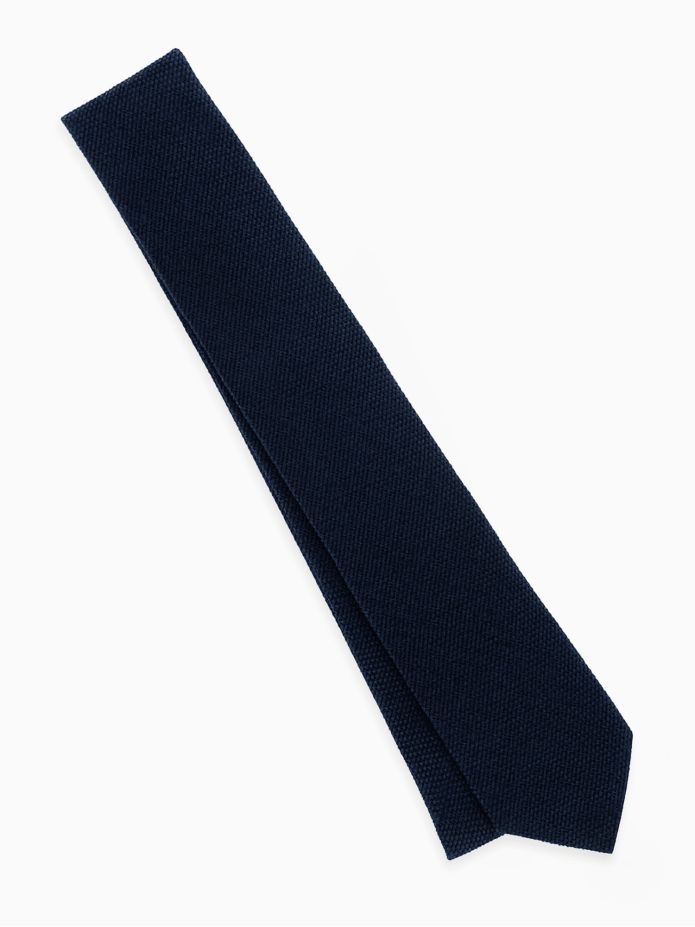 Grenadine zijden stropdas marineblauw Grenadines IV