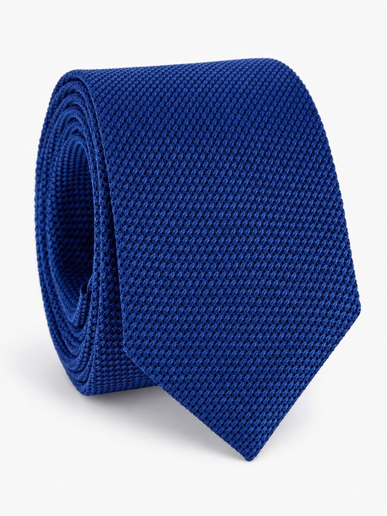 Grenadine zijden stropdas blauw Grenadines IV