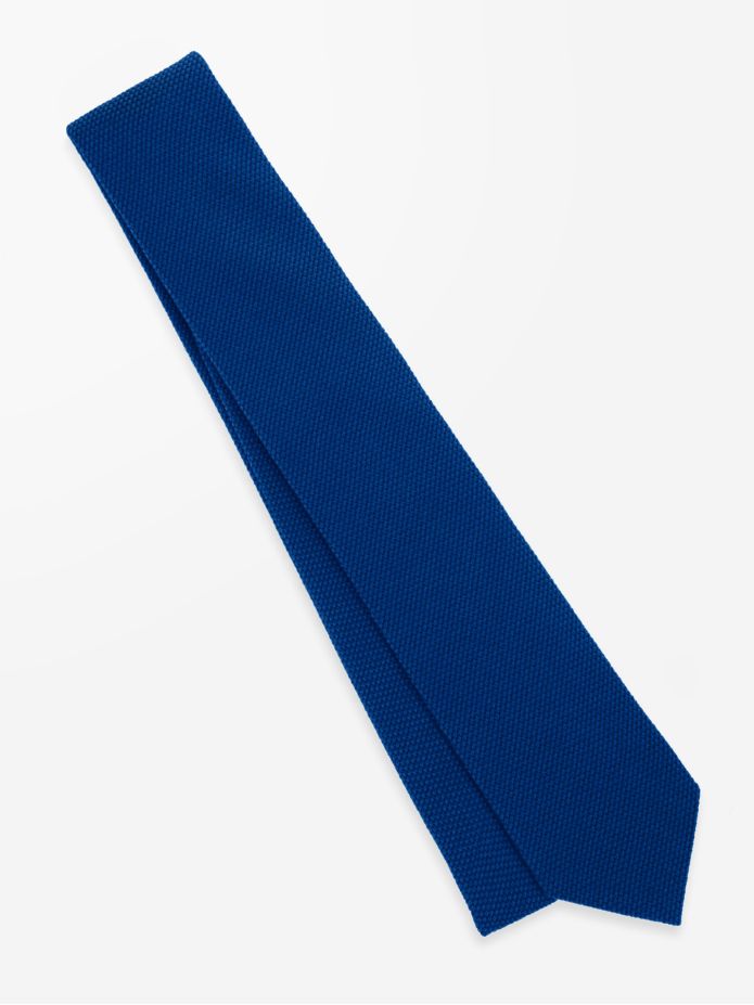 Grenadine zijden stropdas blauw Grenadines IV