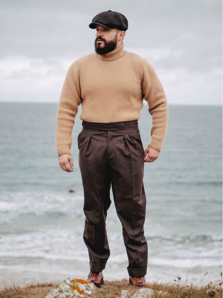 Bruine Gurkha-pantalon Dharan