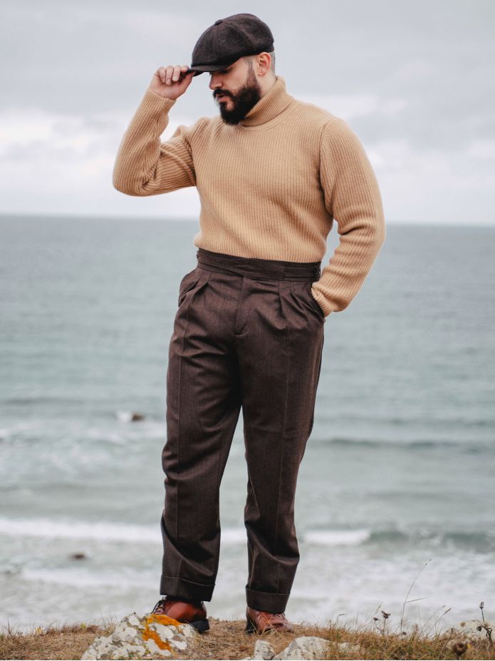 Bruine Gurkha-pantalon Dharan