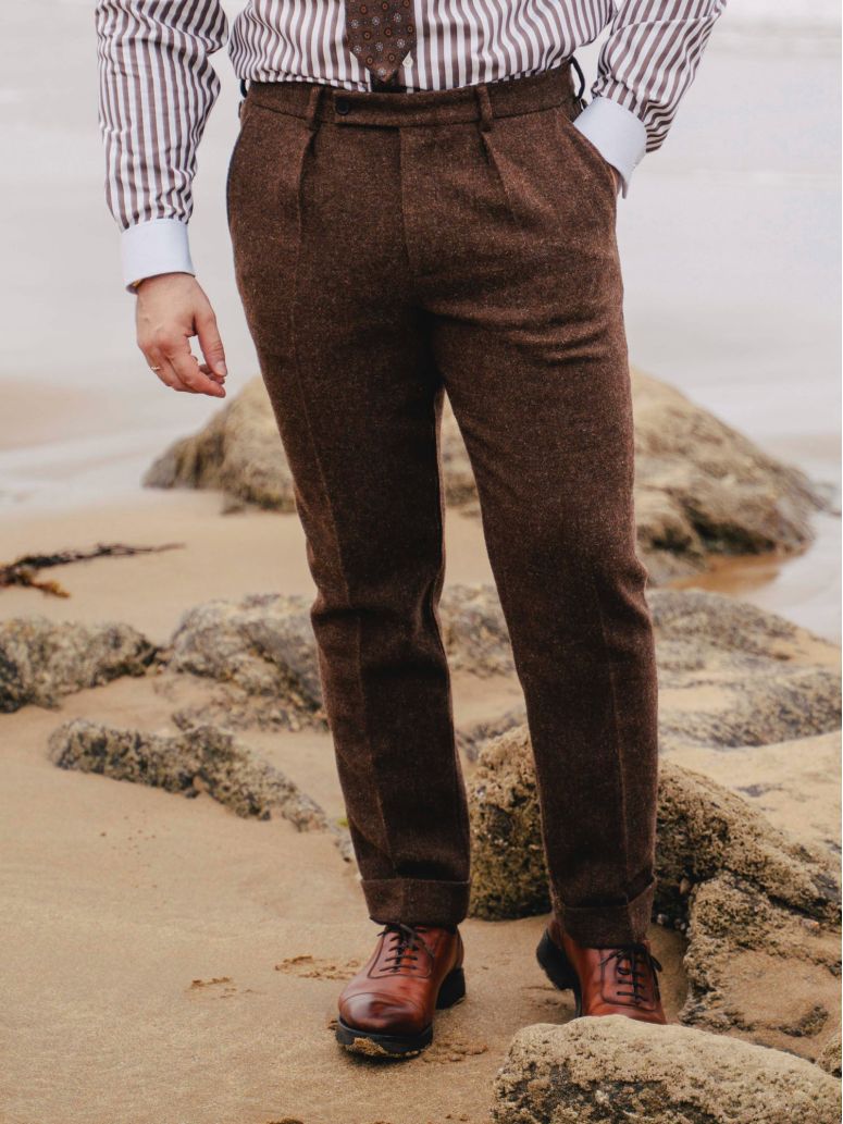 Bruine pantalon Braemer