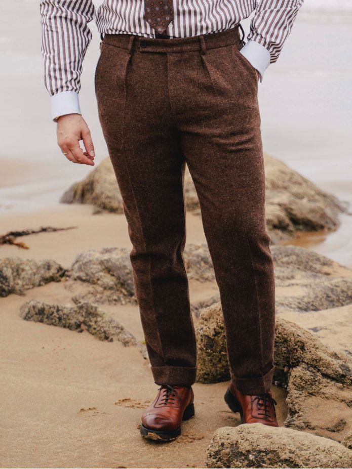 Bruine pantalon Braemer