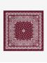 Bordeauxrode bandana met paisleymotief LISBURN