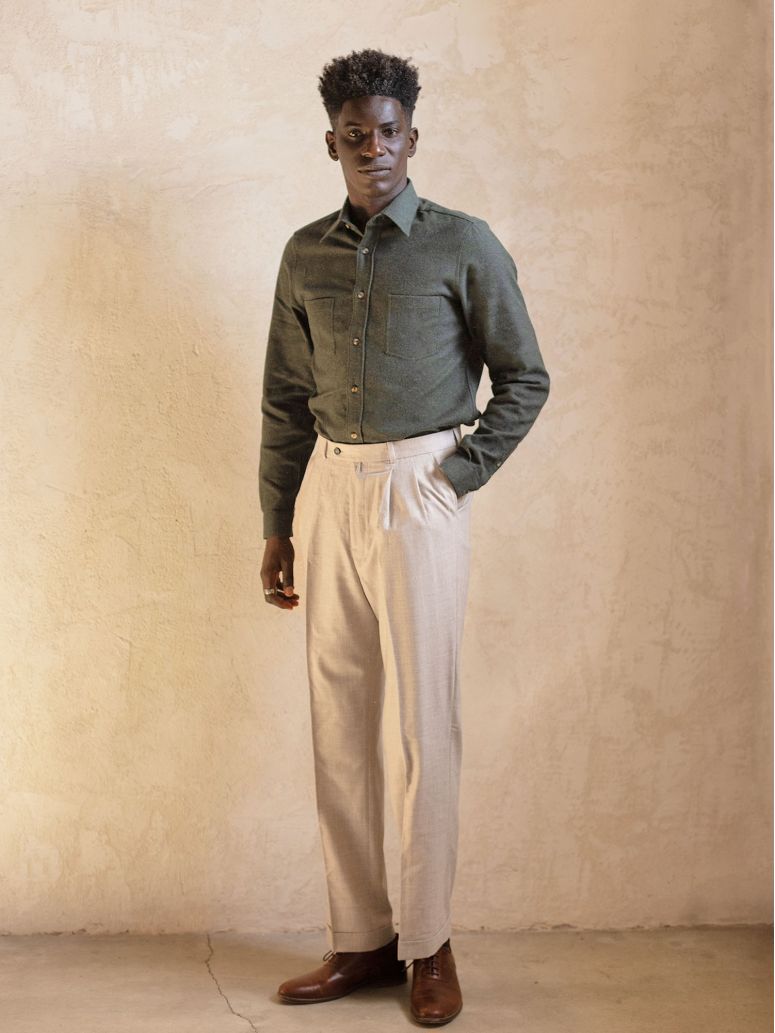 Beige Faro-broek