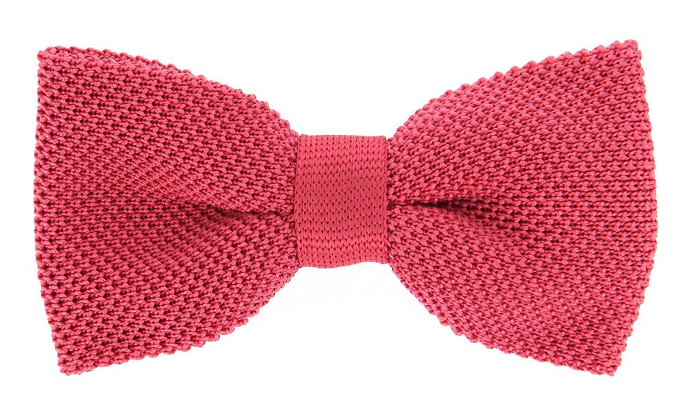 roze-gebreide-vlinderdas