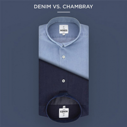 Denim overhemd vs chambray overhemd: de match