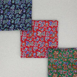 Het paisley-motief in verschillende uitvoeringen